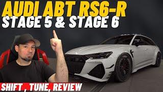 CSR2 Audi ABT RS6 R Shift pattern, Tune, Review,  Stage 5 & 6