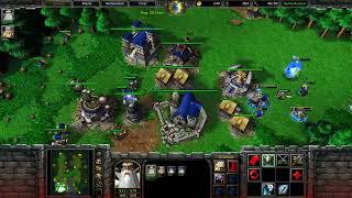 Human vs Orc 1v1 Warcraft 3 Ranked Game [Deutsch/German]