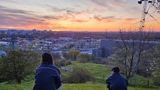 Walking with the Boys || to observe sunset