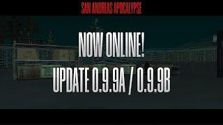 San Andreas Apocalypse - Update 0.9.9A / 0.9.9B NOW ONLINE! - MTA:SA Zombie MMORPG