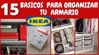 IKEA 15 BASICOS PARA ORGANIZAR TU ARMARIO  TIPS, IDEAS TE SORPRENDERA|INSPIRATE