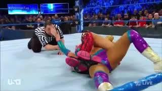 Asuka Lock on Peyton Royce