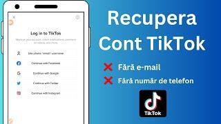 Cum să-ți recuperezi contul TikTok fără e-mail sau număr de telefon [2023]