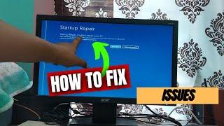 How To Fix Automatic Startup Repair Couldn’t Repair Your PC In Windows 11/10 - SrtTrail.txt