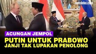 Momen Putin Acungkan Jempol Untuk Prabowo, Bahas Bantuan Rusia Saat Indonesia Susah