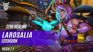 329K HEALING LAR0SALIA REI PALADINS COMPETITIVE (NEW PATCH 7.1) EXTENSION