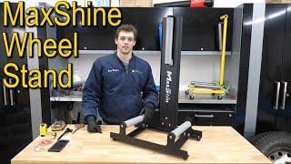 MaxShine Wheel Detailing Stand Review & Comparison to CycloShine