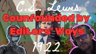 Read on C. S. Lewis - ep120 : 1922 Diary and Letters (Part 4)