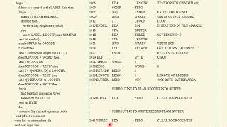 pass1 and pass2 algorithm of two pass assembler(Malayalam)/CS303 System Software