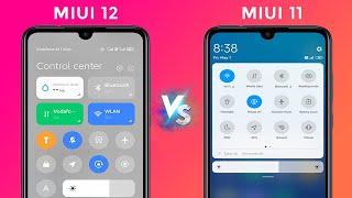 MIUI 12 vs MIUI 11 UI Comparison 