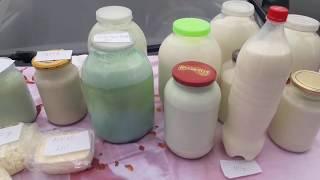 Первый раз выехали на рынок со своей молочной продукцией! Насыщаем  рынок  натурал. экопродуктами