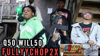 Q50 Wlil50 Fully Chopp (PGF ) Hood Vlogs | GlockBoy Beef No Beef With BloodHound Lil Ksoo High Speed