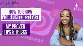 My Top Proven Tips to Grow Pinterest FAST and HOW TO MAKE MONEY!