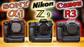 Sony a1 vs Nikon Z9 vs Canon R3: Which Camera Should You Buy? (2024)