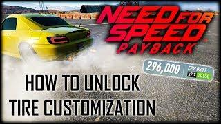 Need For Speed Payback - How To Unlock Tire Customization - x2.0 Skill Multiplier - NFS Payback Tips