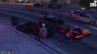 Nip (AbbottJake) Starts a Protest Outside PD Blowing Up Cars on Time2RP