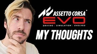 My Thoughts On The NEW Assetto Corsa Evo Trailer