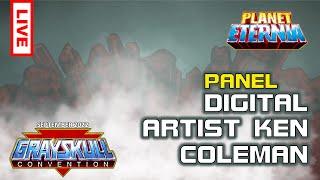 LIVE von der Grayskull Con 2022: Panel "Digital Art mit Ken Coleman" | PlanetEternia