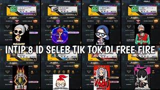 8 ID FREEFIRE SELEB TIK TOK INDONESIA