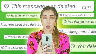How To Read DELETED WhatsApp Messages
