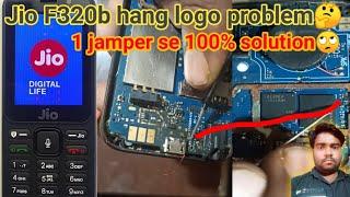 Jio F320b hand logo problem | 1 jamper 100% solution|