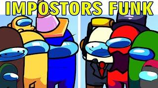 IMPOSTORS FUNK! VS Friday Night Funkin + Impostor v5, Crewmates & Black Betrayal (FNF MOD)