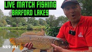 My First Ever Live Fishing Match Barford lakes, #matchfishinguk #JamesAtkinsFishing #barfordlakes