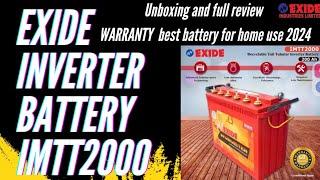 Exide best inverter battery for home use 2024 || Exide best 200ah tubular battery for home use 2024