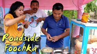 Experience Roadside Foochka | Tasty Panipuri street food Eating | Asim & Anindita | Food Vlog