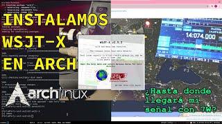 Instalamos y probamos WSJT-X en Arch Linux