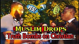 Facts Don't Lie! Muslim Drops Truth Bombs on Christian  – Mohammed Hijab Style! 