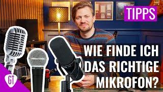 Wie finde ich das richtige Mikrofon? | Tutorial Deutsch