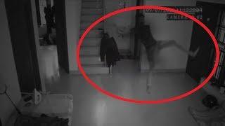 5 Lần Ma Tấn Công Con Người Vô Tình Được Camera Quay Lại || 5 Ghost Attacks Caught On Camera