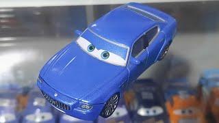 Mattel Disney/Pixar Cars 2 Bindo (Tokyo Airport Adventure) Blue Maserati Haneda Airport 2012