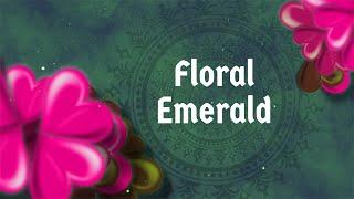 Floral Emerald | Wedding Invitation Video Sample | Dazzling Invitations