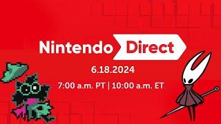 NINTENDO DIRECT JUNE 2024 LIVE REACTION + PLAYING KIRBY RETURN TO DREAMLAND DX