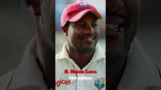 Top 10 Richest Cricketer In The World 2023 #youtubeshorts #cricketer #top10 #viral