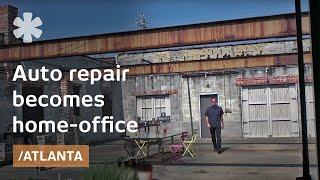 Function after form: from old auto repair to live/work space