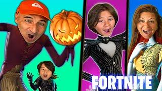 EL Equipo del REY Calabaza siembra el TERROR!! en FORTNITE!!