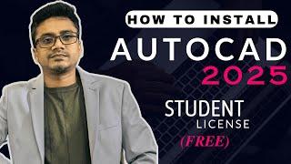 [FREE] AUTOCAD 2025 DOWNLOAD AND INSTALL || STUDENT LICENSE
