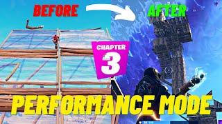 How To Optimize Fortnite Performance Mode on Low End PC (100+ FPS) HUGE FPS BOOST Season 4