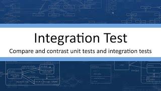 Integration Tests and Unit Tests