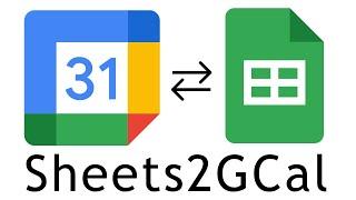 Syncing a range of dates in Google Calendar with a Spreadsheet using Sheets2GCal