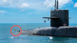 Why US Navy Sailors STOPPED Jumping Off $4 BILLION Largest Submarine