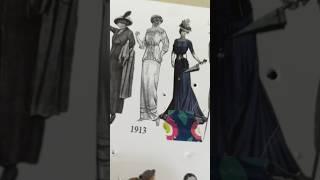 Fashion Decades Darts  1913, pt. 2 #fashiondecadesdarts #1910s  #fashionhistory #1910sfashion