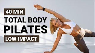 40 MIN PILATES WORKOUT | Full Body | Low Impact | No Jumping | No Repeat | No Equipment