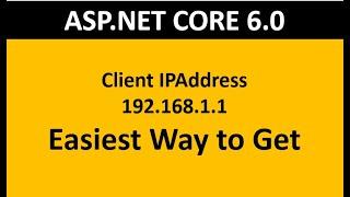 How do I get client IP address in ASP.NET Core - C#