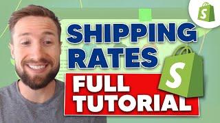 How to Add Shopify Shipping Rates - Free Shipping, Flat Rate Shipping, & Weight-Based Shipping