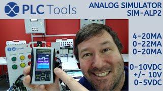 How to Simulate a 4-20mA or 0-10VDC Analog Signal - PLC Tools SIM-ALP2