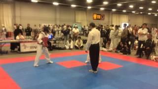 Kelly Kang @ MIT TKD Competition 19OCT14 P1